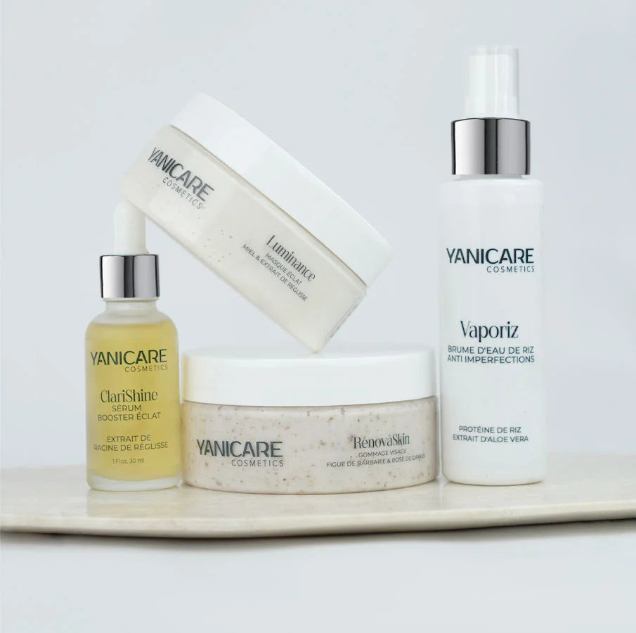 Pack Éclat et Hydratation - Sérum Booster Éclat, Masque Éclat et Spray de Riz Anti-Imperfections