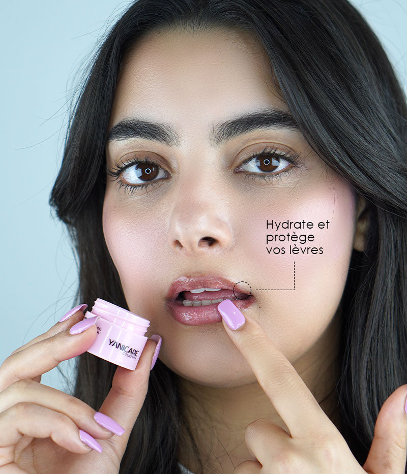 Pack Soin Complet pour les Lèvres - Soin Peeling et Baume à Lèvres Hydratant