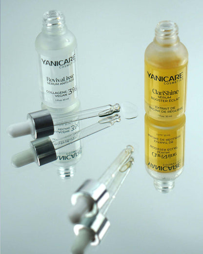 Pack Duo Sérums : Sérum Collagène Végétal et Sérum Booster Éclat